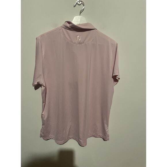 Footjoy Golf Shirt Pink Xl New With Tags Has Logo On Front - Picture 7 of 7
